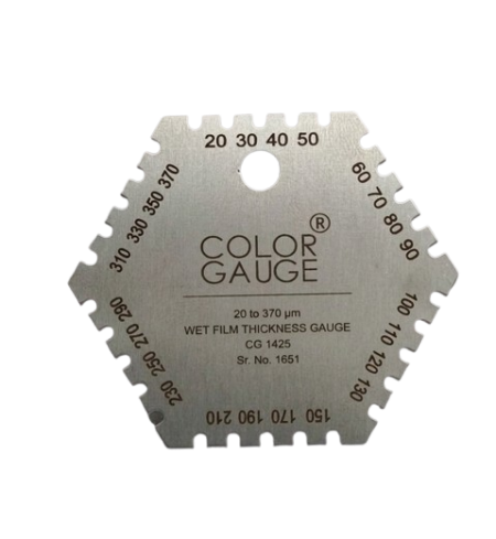 Wet Film Comb Gauge ; 20 - 370 micron ; CG 1425